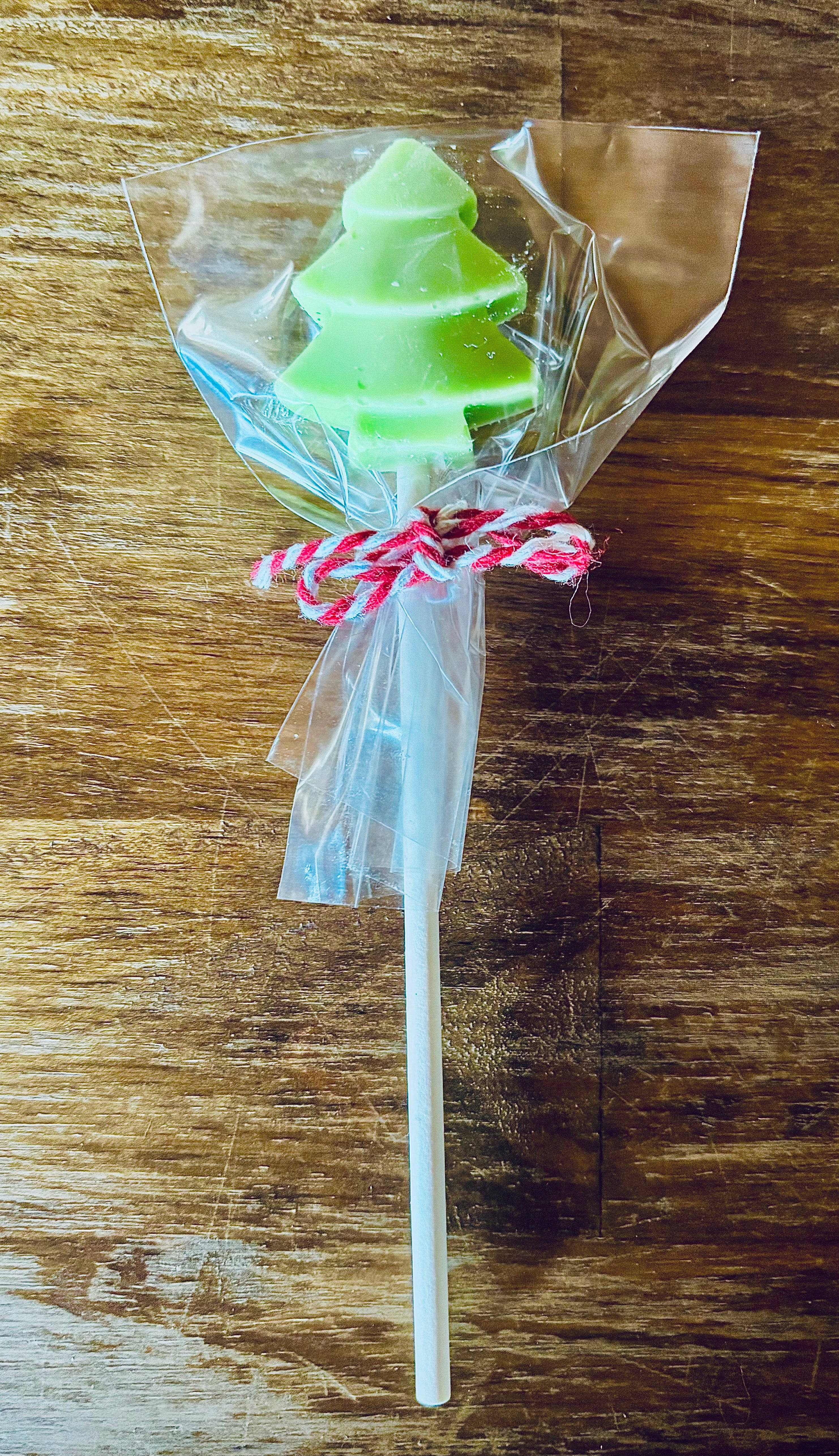 Christmas Mint Tree Chocolate Sucker